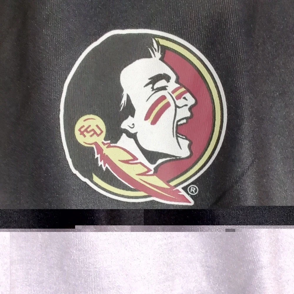 Colosseum Mens XL Florida State Seminoles Brand New Polo ombre‎ black to gray